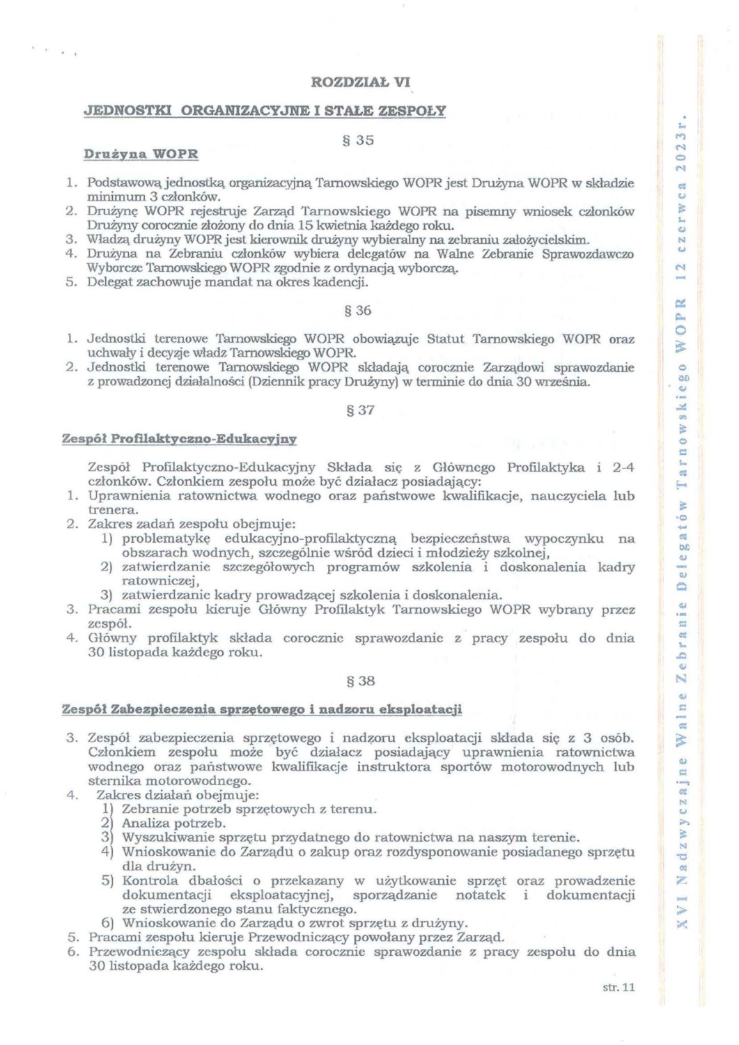 Statut TWOPR 2023_Strona_11