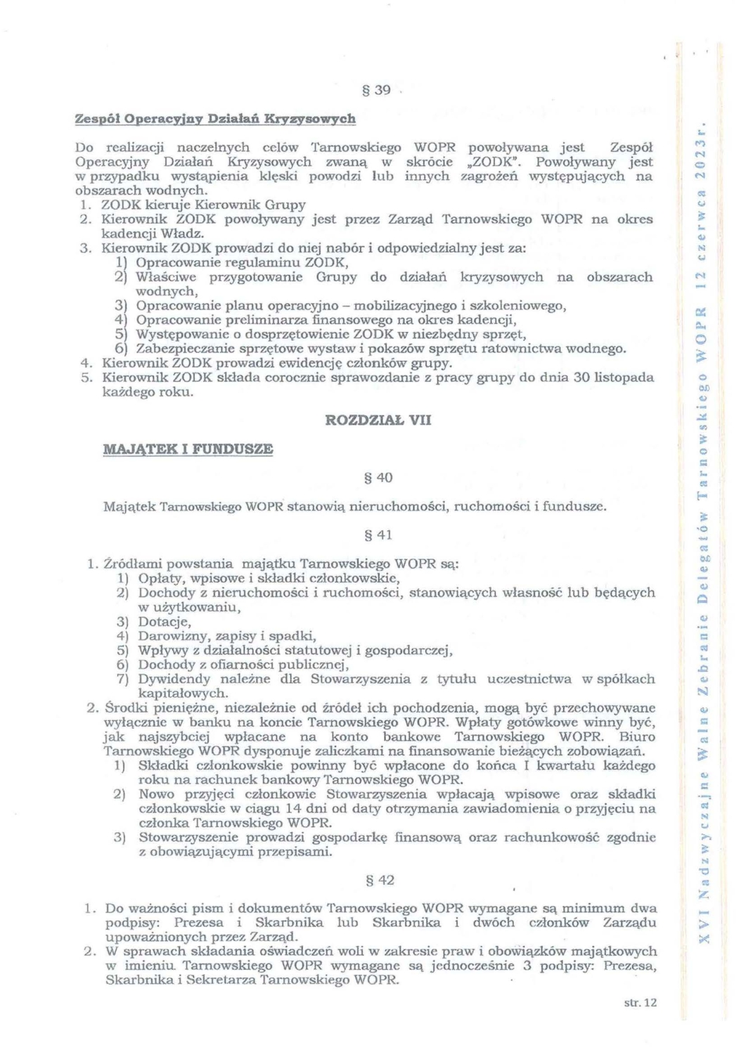 Statut TWOPR 2023_Strona_12